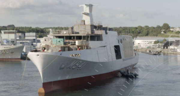 2nd Mine countermeasure vessel launched for Belgian Navy