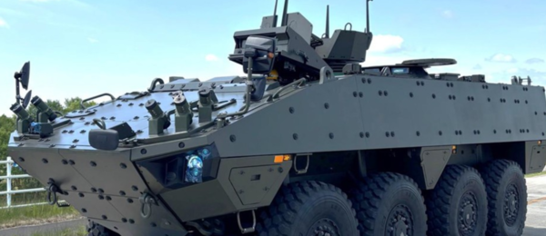 Japan Steel Works delivers first Patria AMV XP 8x8 to JSGDF