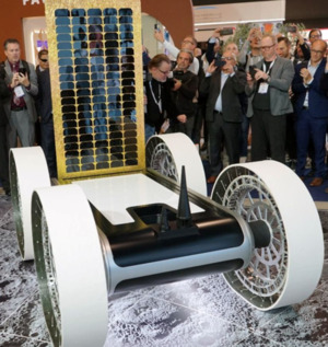 Venturi unveils prototype lunar rover FLIP